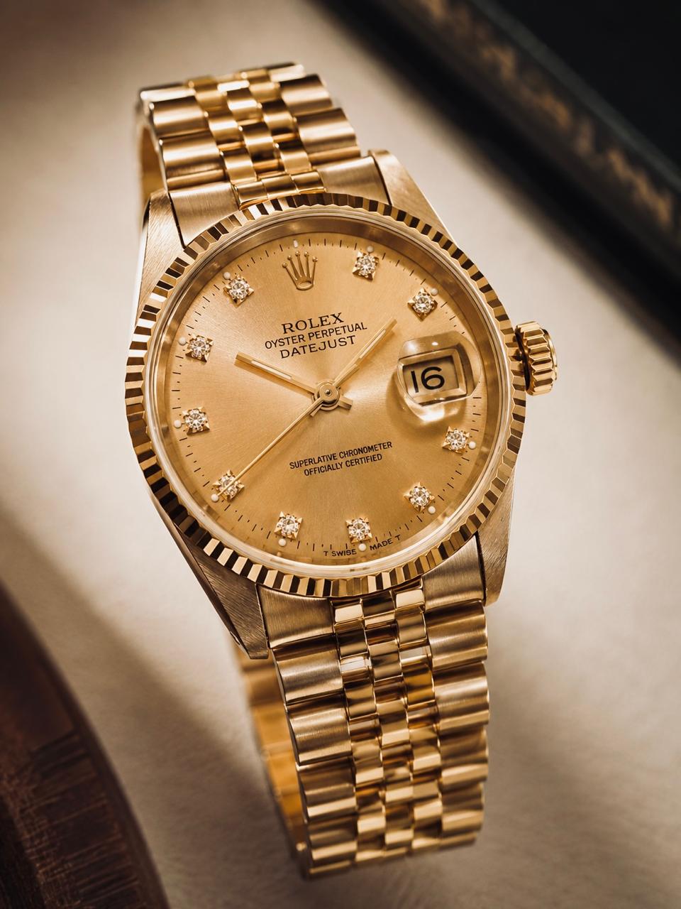 Rolex Datejust Gold